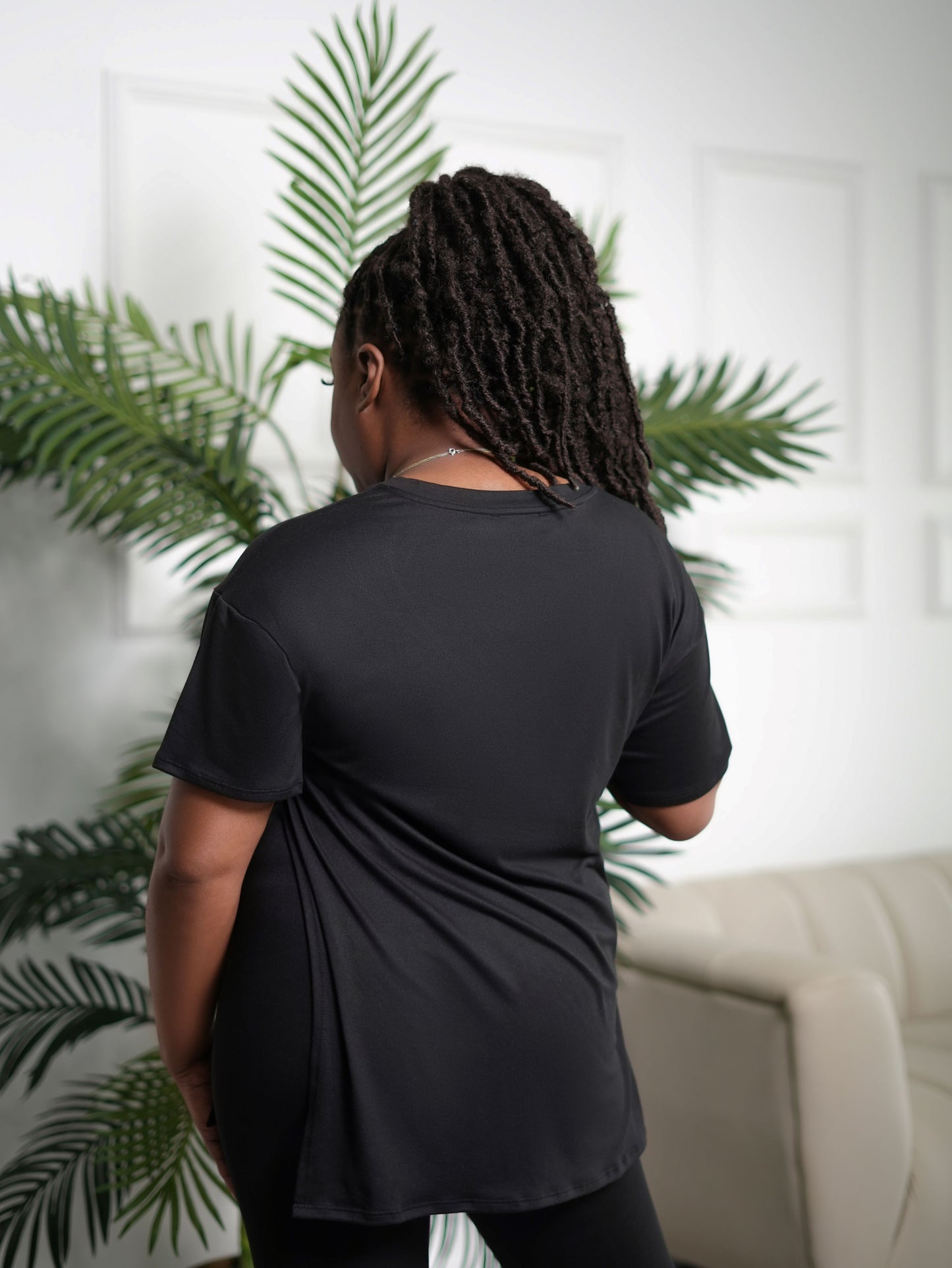 LEGGING SET WITH SPLIT TOP