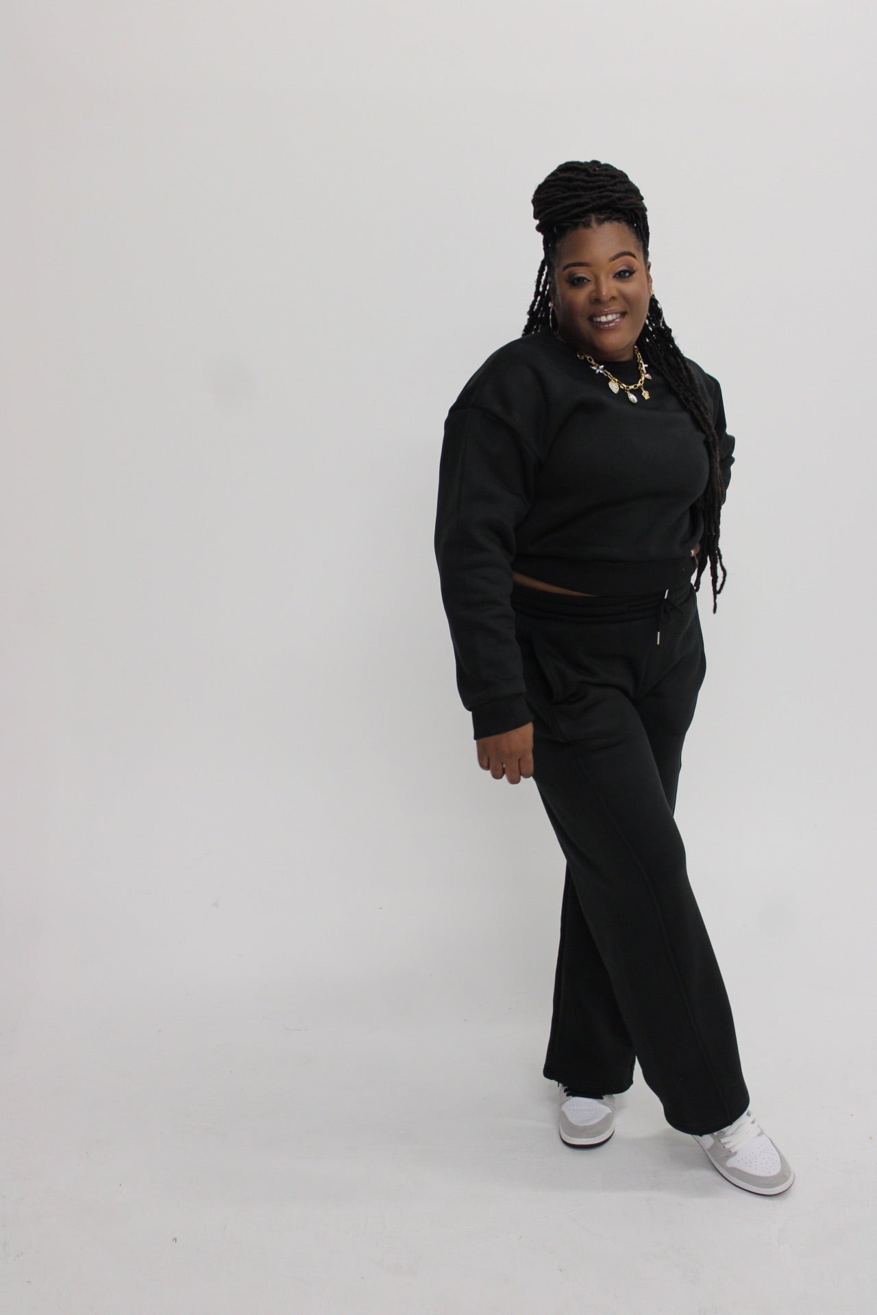 THE PERFECT BLACK JOGGER SET